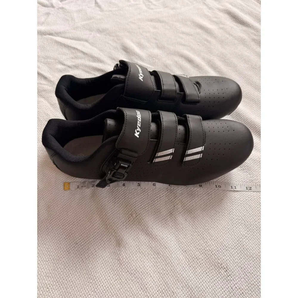 Kyedoo Unisex Cycling Shoes Compatible w/Peloton/SPD - Size 46 fitness bike gym